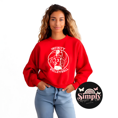 Personalized Volleyball Team Sweatshirt