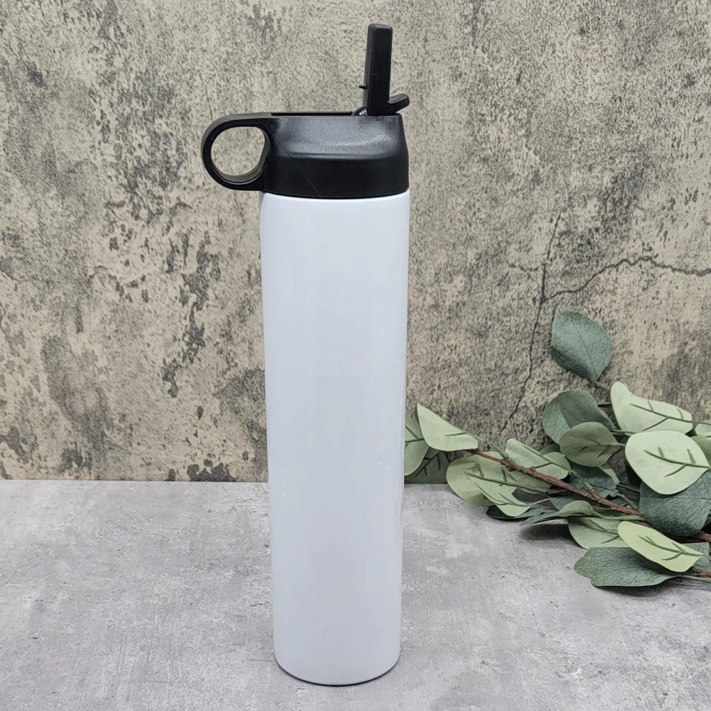 24 oz Skinny Water Bottle – 2 Sweet Girls Custom Designs