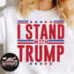 I Stand with Trump Tee, Mug