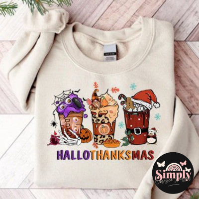 HalloThanksmas Sweatshirt