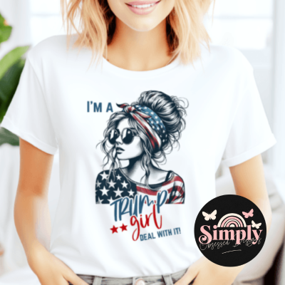 I'm a Trump Girl, Deal with it Tee, Mug