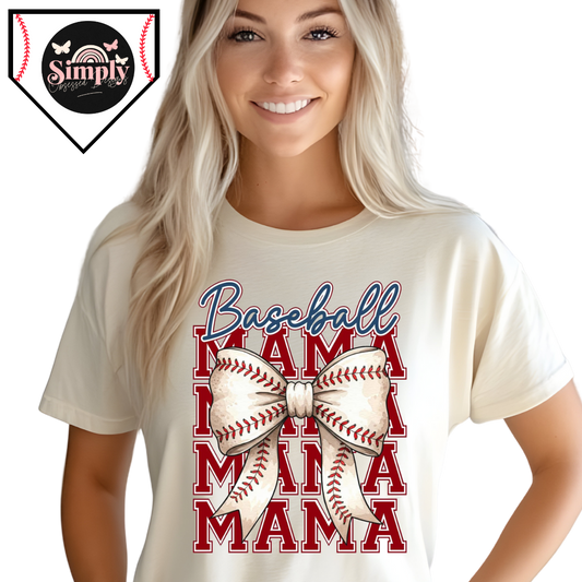 Baseball Mama Coquette Stack