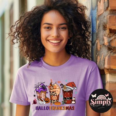 HalloThanksmas Tee