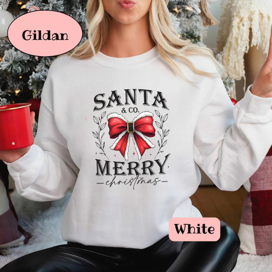 Santa & Company Merry Christmas Sweatshirt