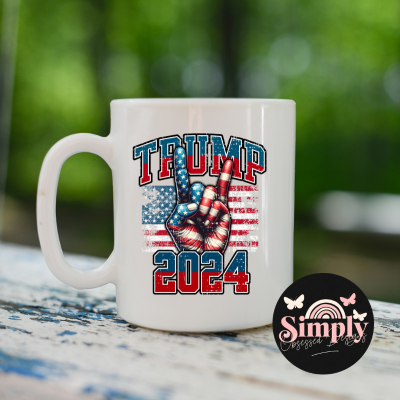 Trump 2024 Rock On Tee, Hat, Mug