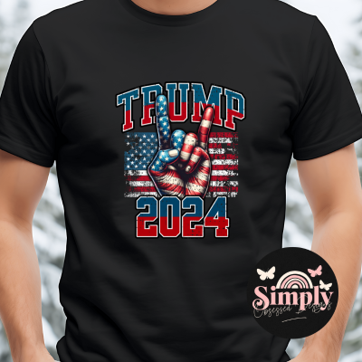 Trump 2024 Rock On Tee, Hat, Mug