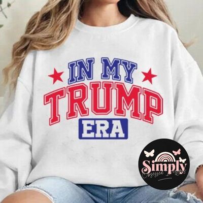 In my Trump ERA sweatshirt