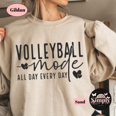 Volleyball Mode Sweatshirt