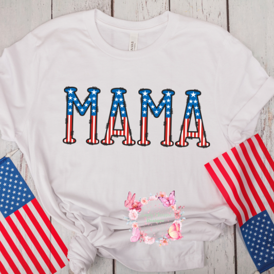 Mama Flag Stars & Stripes