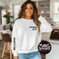 Personalized Volleyball Mom Sweatshirt