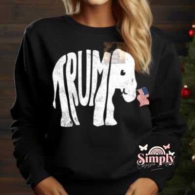 Trump Republican Elephant sweatshirt