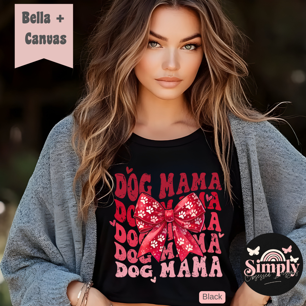 Valentine's Day Dog Mama Tee