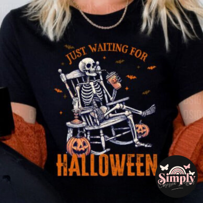 Just Waiting for Halloween Tee