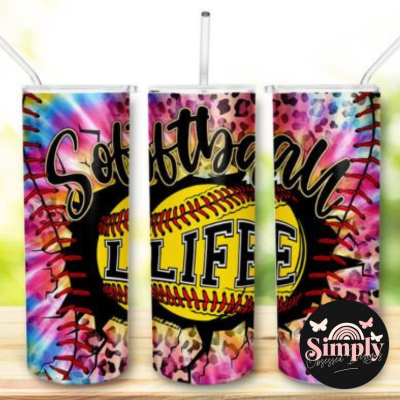 Softball Life Tumbler