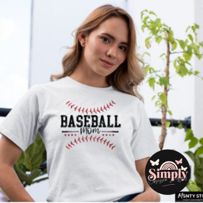 Baseball Mom stitches