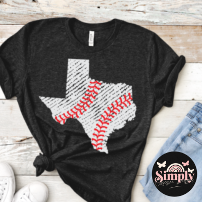 Texas Baseball stitches