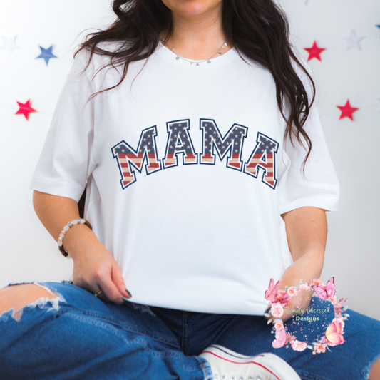 Mama Varsity Print