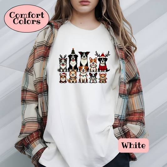 Christmas Dogs Tee