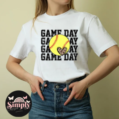 Softball Game Day Tee