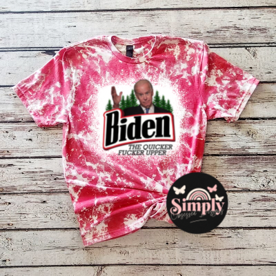 Biden Paper Towel inspired Bleached Tee