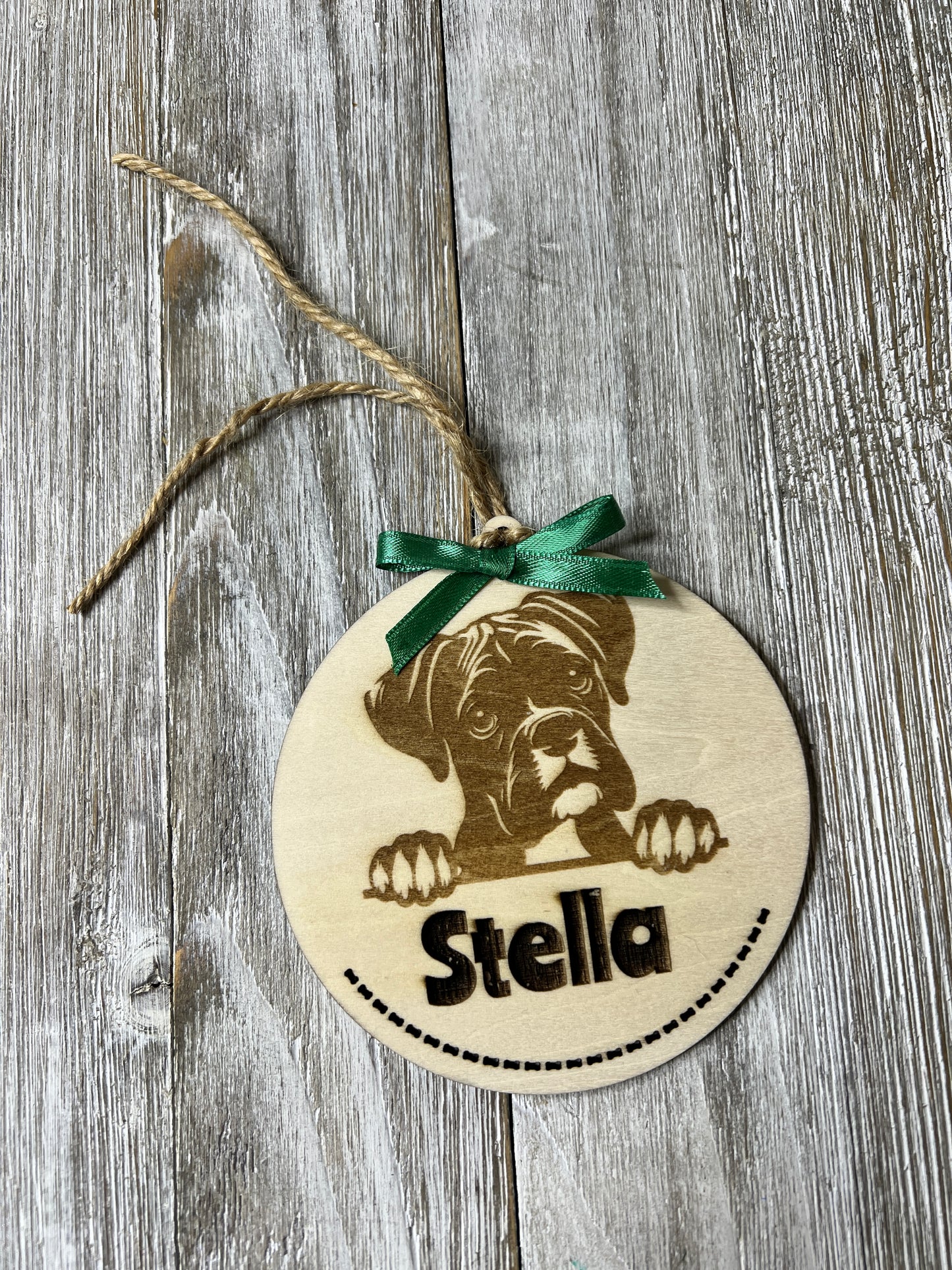 Personalized Dog Breed Ornament