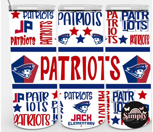 Jack Patriots Tumbler