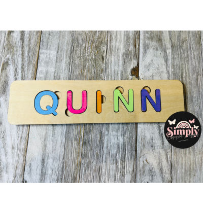 Wooden NAME PUZZLE