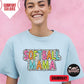 Softball Mama Dalmation Dots