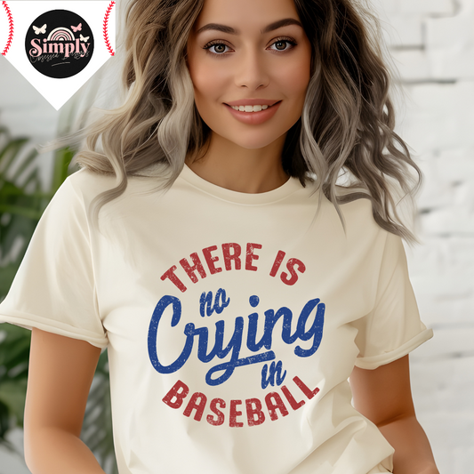 There is no crying in baseball