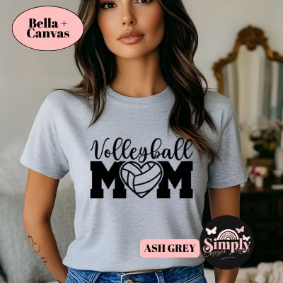 Volleyball MoM Tee Heart