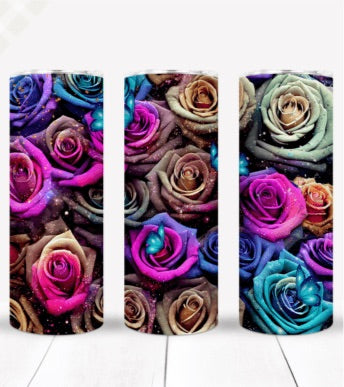 Rainbow Roses