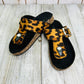 Girls Leopard Sandals