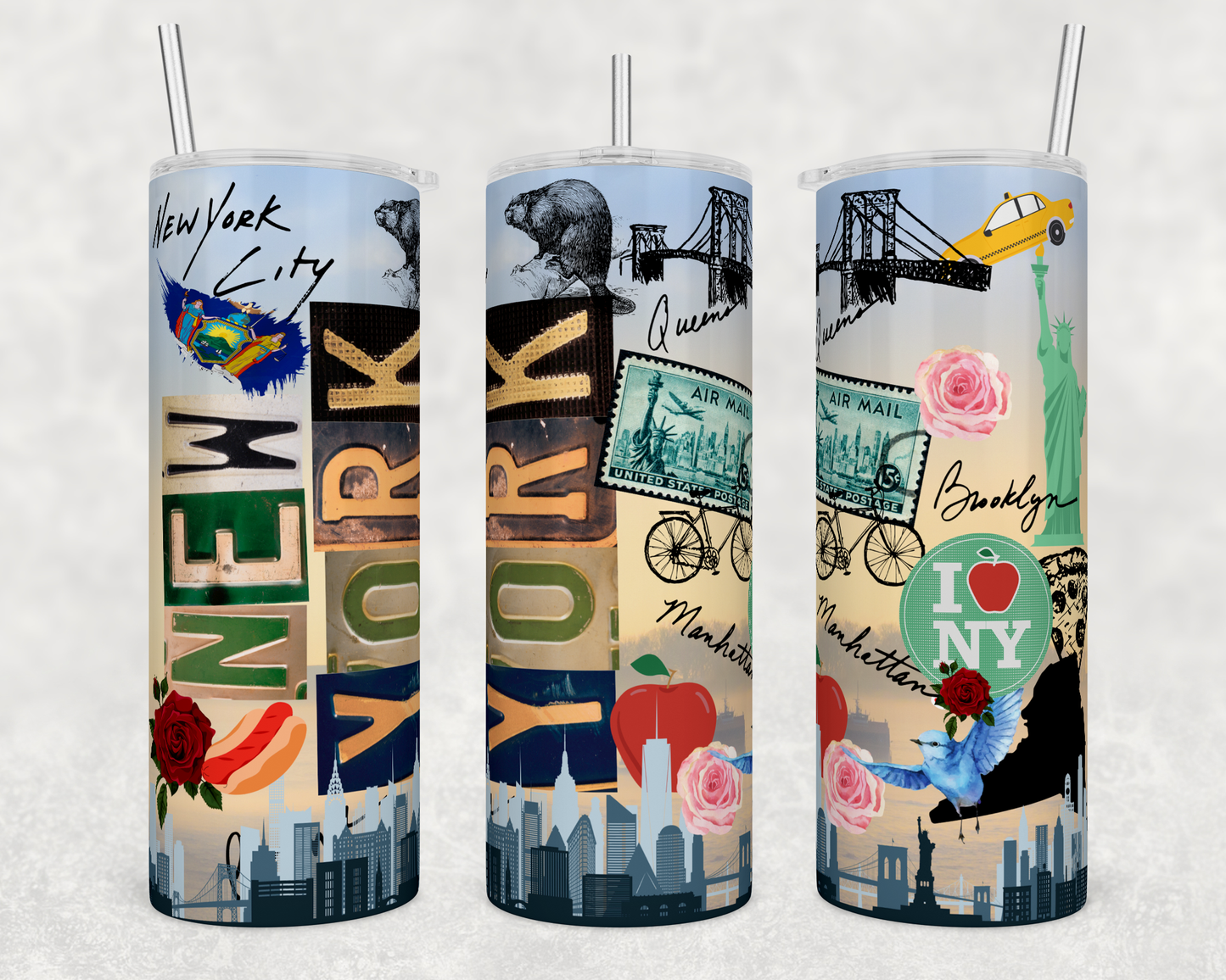 New York  State Tumbler