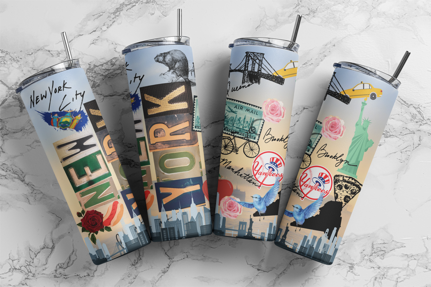 New York  State Tumbler